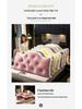Princess Backrest Cushion: Soft Crystal Velvet, Removable & Washable Pillow for Tatami Bed