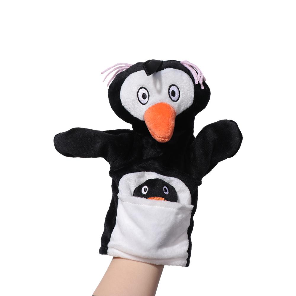 Plush Animal Puppet Parent-Child Children Plush Gloves Cute Children's Hand Puppet  Kid
