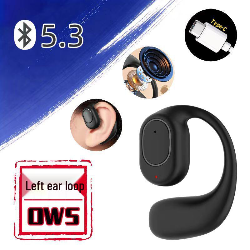 Universal Wireless Noise-Cancelling Bone Conduction Sport Earbuds with Long Battery Life