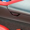 Carbon Fiber Central Armrest Box Switch Cover Trim for Chevrolet Corvette C8