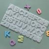 Letter A To Z Pendants Silicone Mold Alphabet Letter and Number Silicone Mold Epoxy Resin Mold for DIY Jewelry Making Supplies