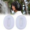 1 Pair Replacement Ear Pads Noise Isolation Memory Foam Ear Cushions Protein Leather Earmuffs for MPOW H12 ANC Headphone
