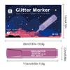 Glitter Fluorescent Highlight Marker Pen for Students and Kids' Drawing & Doodling