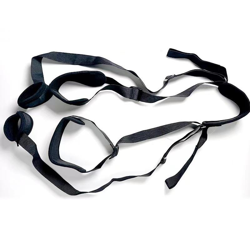 Bondage Set Restraint Erotica Binding Sex Forced Split Leg Straps Neck Wrist Sex Toys For Woman Couples Product No Vibrator