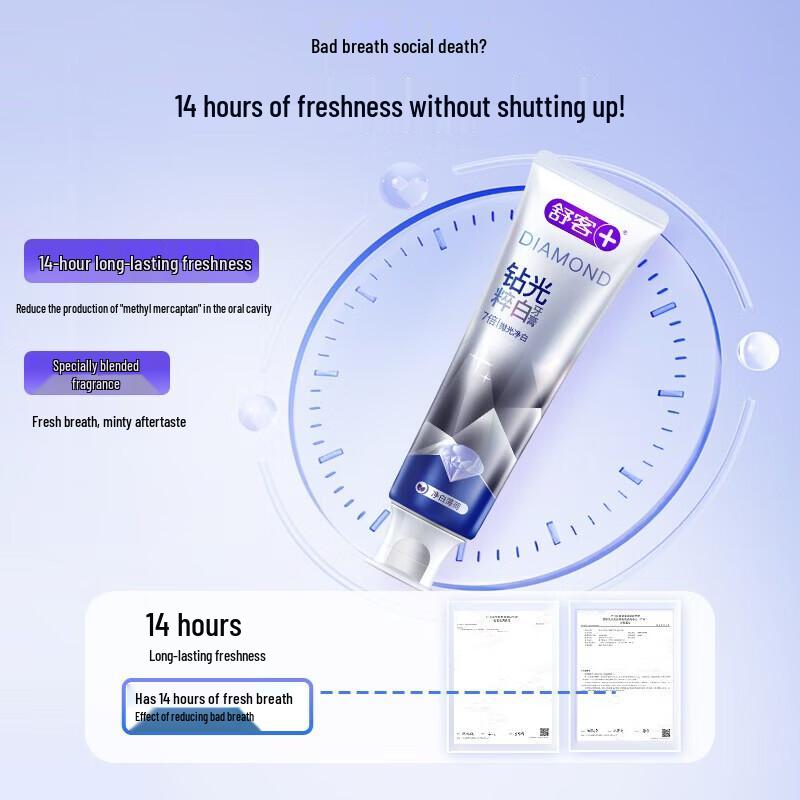 Suke Diamond Luminous Whitening Toothpaste (4-Pack)