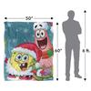 SpongeBob SquarePants Silky Santa Supersoft Blanket