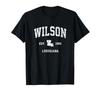 Wilson Louisiana LA Vintage Sportliches Design T-Shirt