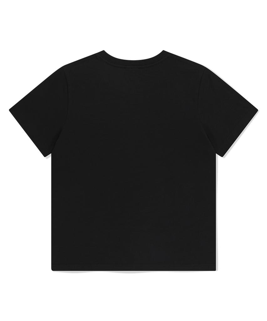 MAHAGRID W Basic Logo Tee Black(Mg2Gsft545A)