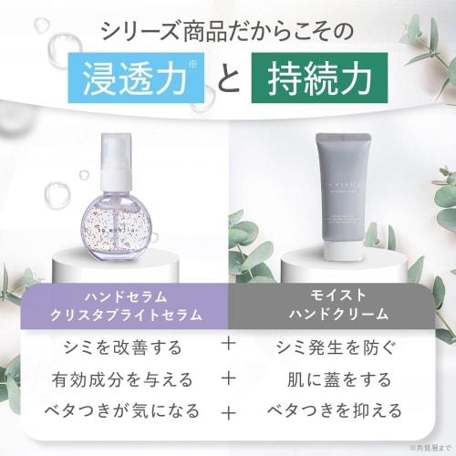 to esella Hand Cream [Non-sticky, Smooth, Heparin, Tranexamic Acid, Glycyrrhizic Acid] White Musk, Approximately 1-Month Supply