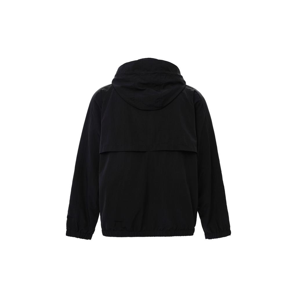 Calvin Klein Water-Resistant Outdoor Sports Hooded Comfortable Soft Skin-Friendly Jacket Women Jacket Space-Black J324800-BEH