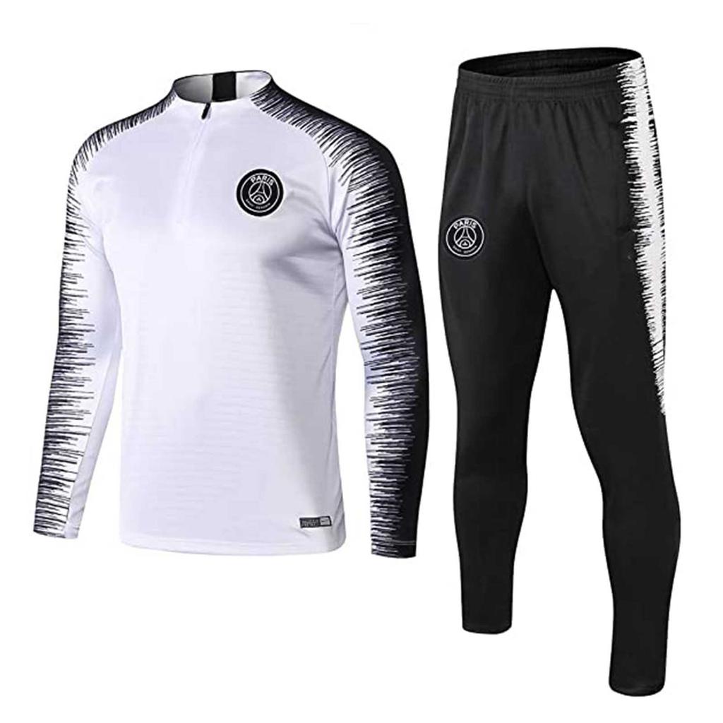 Herre Vinter Patchwork Trykk Genser Topp Buksesett Sportsdress Treningsdress
