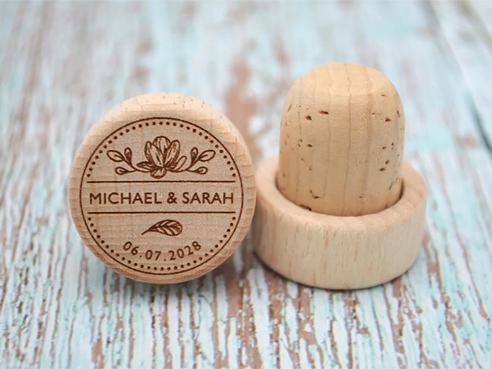 Personalised Wooden Wine Corks Custom Stopper Bridal Shower Gift Wedding Bachelorette Party Favors Decoration Bride To Be Gift