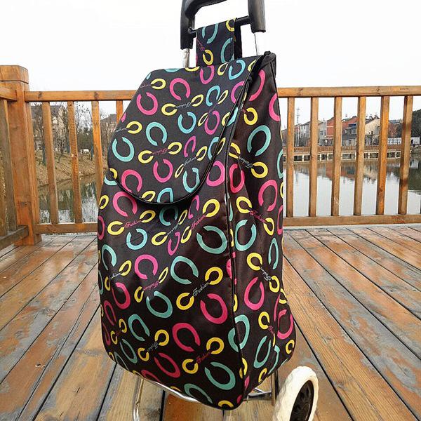 Carro Plegable Ligero para Personas Mayores - Carrito Portátil para Compras, Equipaje y Transporte