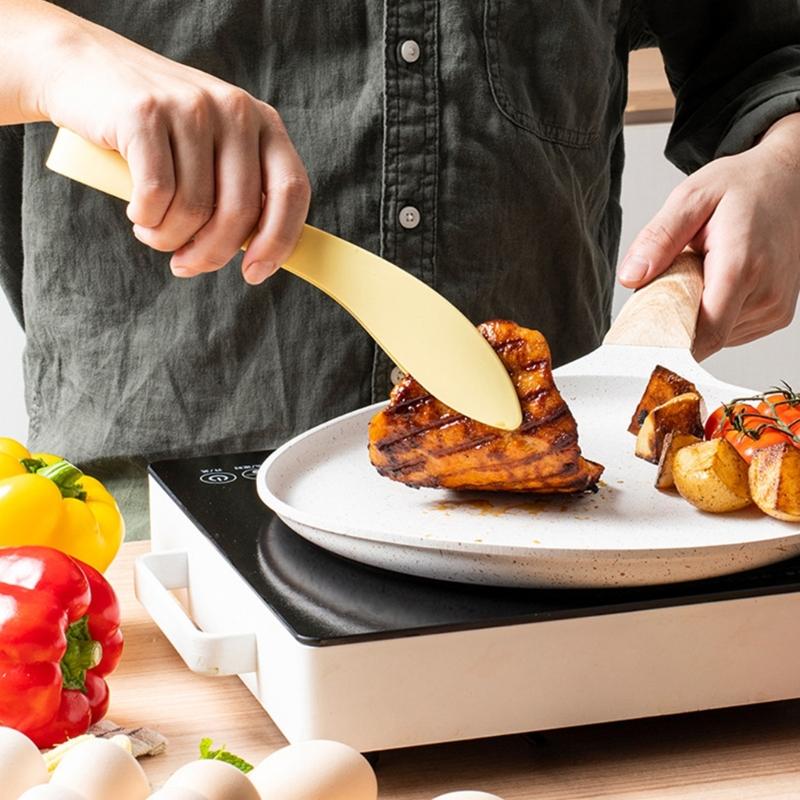Silicone High Heat Resistant Food Tongs With Ergonomic Nonslip Handle And Unseamed Design For Safe Cooking Up To 230C
