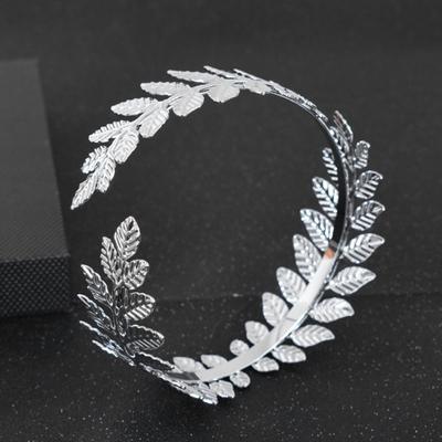 Tvar listu Náramek na horním rameni Kovová spirála Spirála Tvar na rukávu Otevírání manžety Nastavitelné rameno Náramek Náramek Šperky Dárek