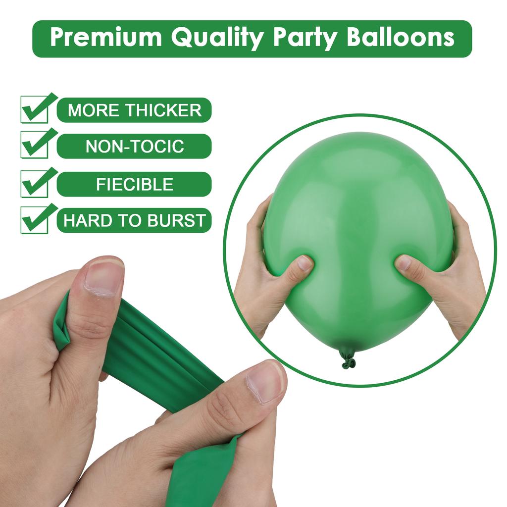 10ks Sada 5palcových černých latexových latexových párty balónků na narozeninovou oslavu Párty balónky Narozeninové balónky Latexový balónek