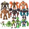11Pcs Ben 10 Heatblast Humongousaur Rath PVC Action Figures Model Kids Toy Gift
