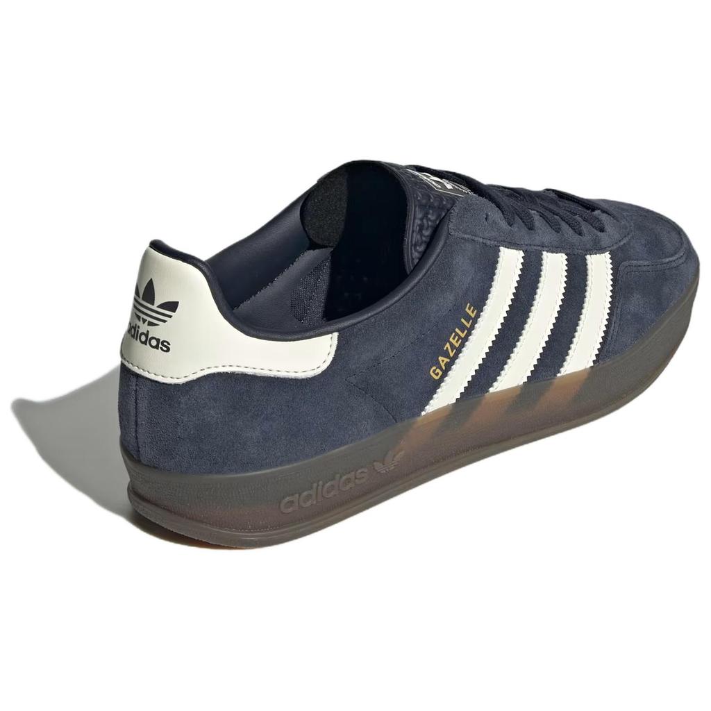 Adidas Originals GAZELLE INDOOR Low top Skateboard Shoes Men's Dark Blue JQ6172