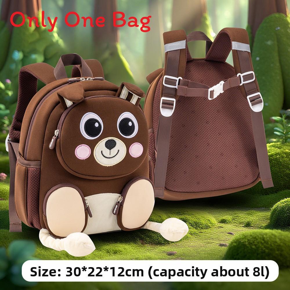 Childrens Backpack With Animal Prints For Kindergarten And Travel Use