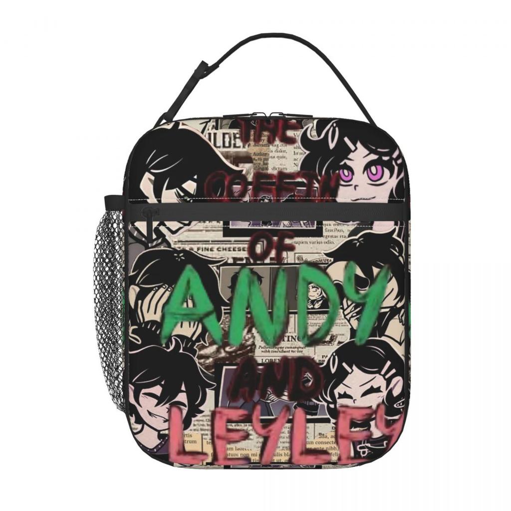 Ashley And Andrew The Coffin Of Andy And Leyley Insulated Lunch Bag for Kids School Cooler Thermal Food Box Tote Lunch Boxes