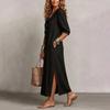 Women’s Loose Fit Button Down Babydoll Collar Dress Maxi Dresses for Women Spring Dresses for Women Casual Dresses for Women Sundresses for Women