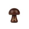 Dimmable Wooden Mushroom Night Light - USB Rechargeable Bedside Lamp with Eye Protection