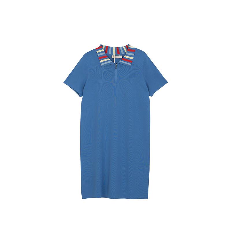 Herman's Women's T-Shirt Collar Short Sleeve Dress