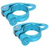 2PcsCelsiusSet 31.8MM   Seatpost Clamp Quick Release Clip for 27.2MM Bike Seatpost