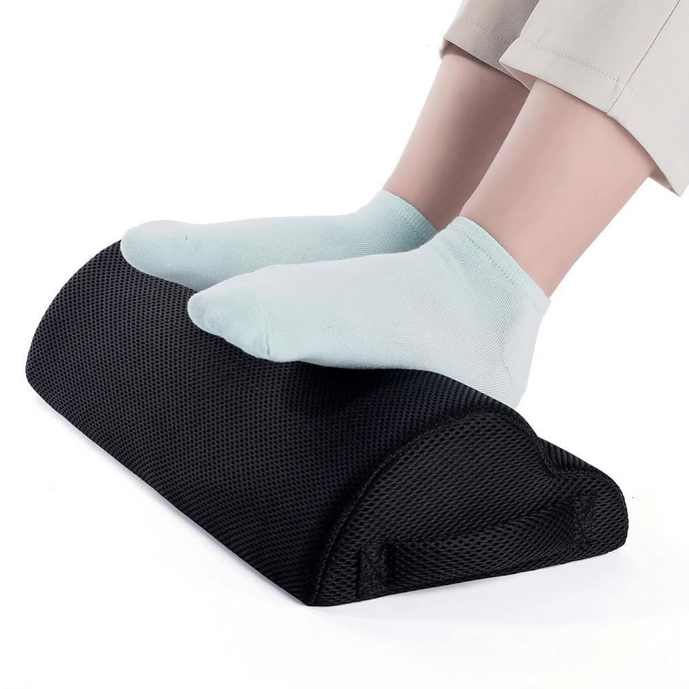 Portable Cloud Shape Feet Pillow Support Ergonomic Sponge Foot Rest Relaxing Foot Pillow for Home Office Computer Work
