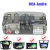 Car Audio 12V Speaker Level Converter Adapter High To Low RCA Line Stereo Radio Converters Adjustable Frequency Subwoofer