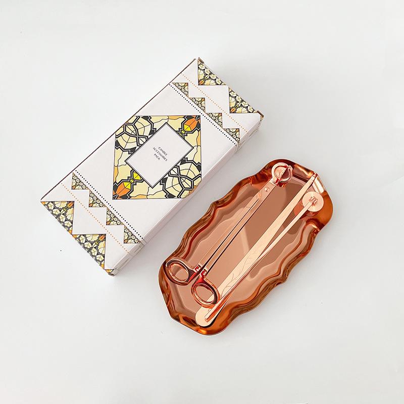 

Трансграничный набор инструментов для ароматерапии, набор из четырех предметов, гаситель свечей, чехол для гашения свечей