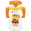 Skater Baby Straw Mug Folding Handle & Shoulder Type 2way Type 370ml for Ages 1 and Up Burger Conks Kshw2n