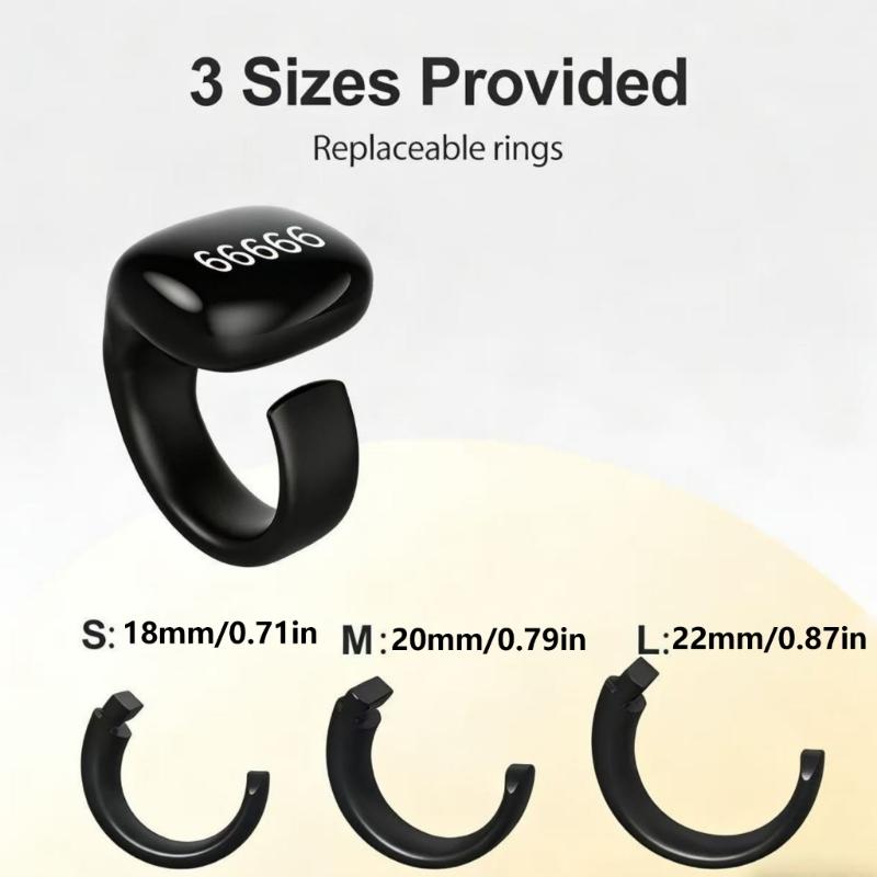 Adjustable Digital Counting Rings With Rechargeable Battery For Daily Use Digital Zikr Counter LED Display 99999 Count