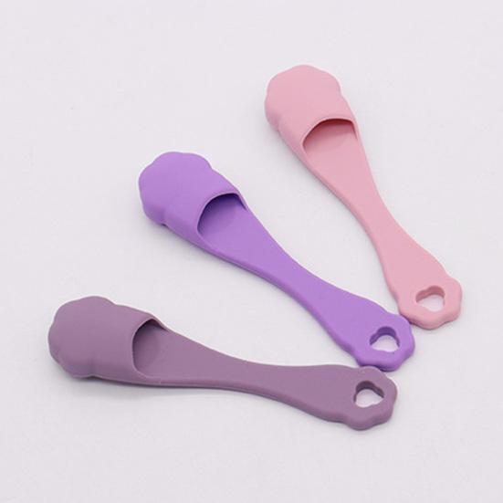 Pet Toothbrush with Finger Cover And Elastic Non-Slip Handle Cleaner Gently Cleans Gums Removes Plaque Toothbrush for Cats And Dogs