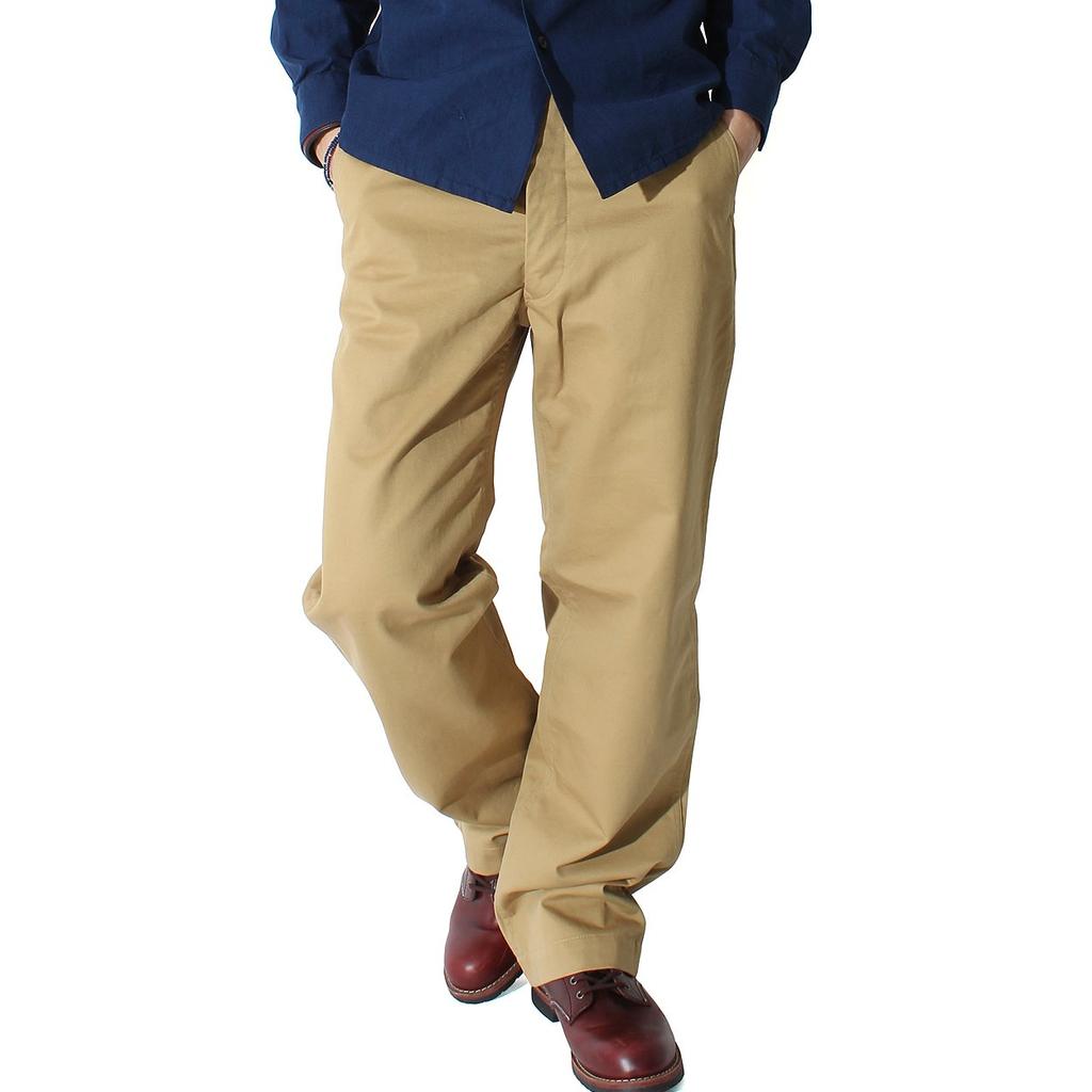 Kojima Jeans Vintage Chino Size 34 Men's Pants, Beige,