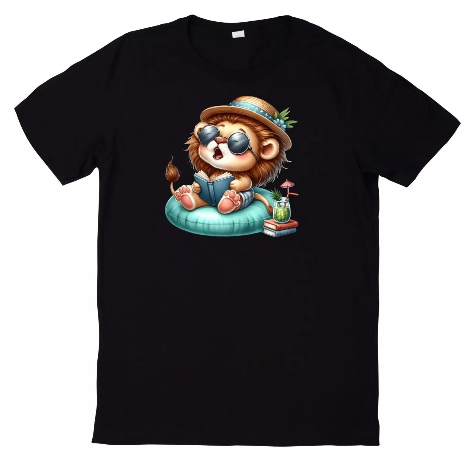 Relaxing Animal Summer T Shirt- XL