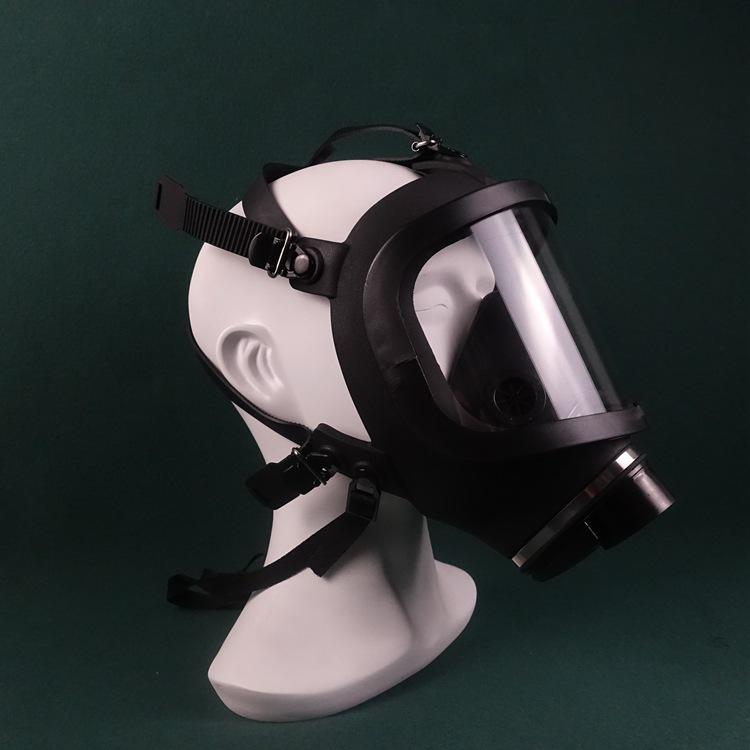 Latex Breathing Control Mask with Breathing Bottle - SM Dog Slave Training Tool & Cosplay Prop