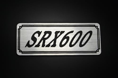 QE-518-2 SRX600 Yamaha Exterior Tank Custom Parts Silver Black Original Sticker