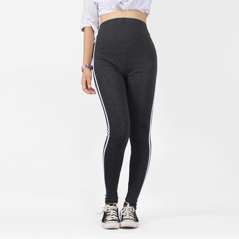 Line 2-Line Training Leggings (Dark Gray)