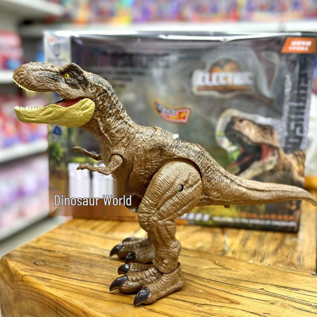 

Детская электрическая игрушка-динозавр со световыми и звуковыми эффектами – Идеально подходит для сюжетно-ролевых игр и в качестве подарка на день рождения