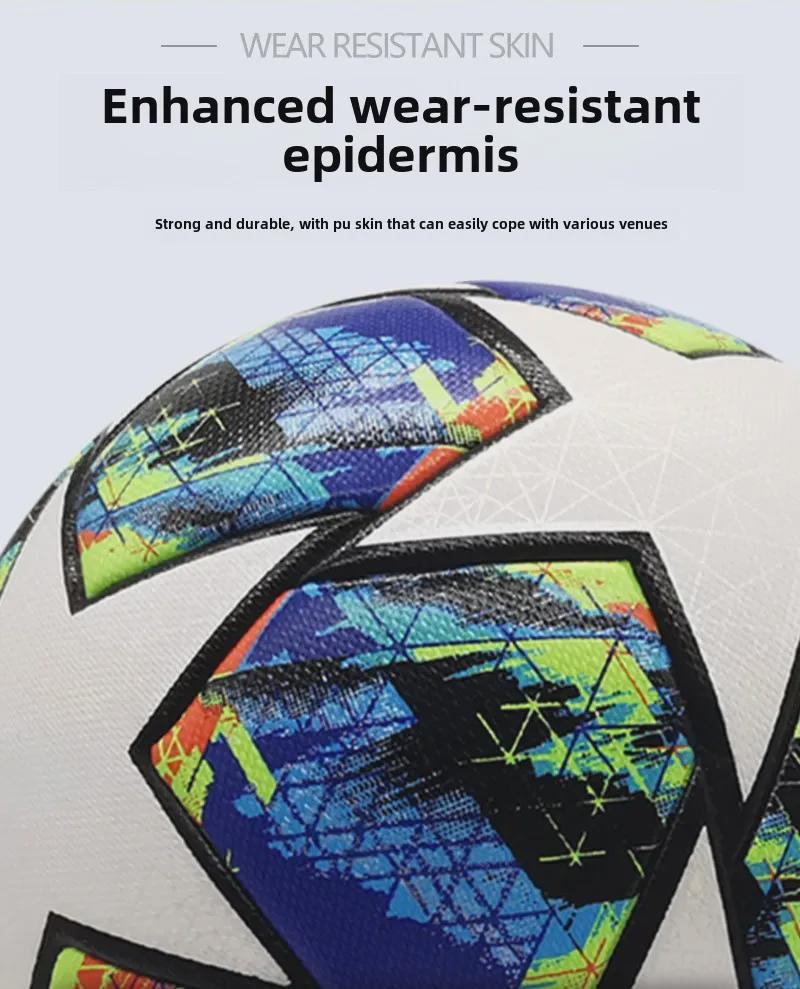 Champions League Nein. 5 Fußballbälle für Erwachsene, Jugendliche und Kinder – Ideal für Training, Wettkämpfe und Outdoor-Sport