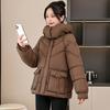 Women’s Short Hooded Windproof Thicken Warm Winter Puffer Jacket
