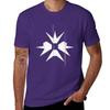 Erra White Burst Logo Tshirt Korean Fashion Blacks Summer Tops Unisexs T Shirts