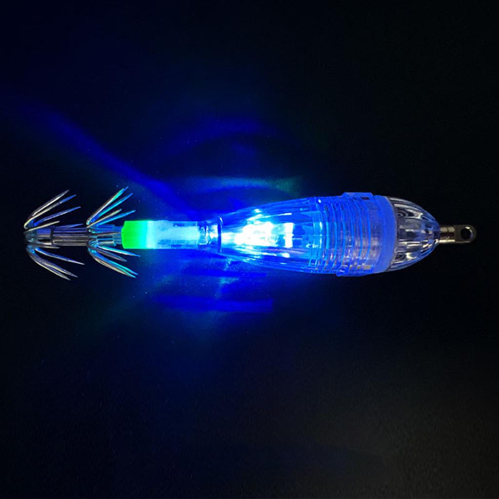 Night Fishing Lures Length Squid Shrimp Hook Light Squid Hook Jigs Octopus Hook Artificial Jigs Squid Shrimp Hard Baits