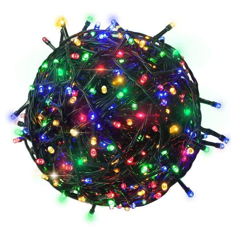 

String Serial Light 45 Meter with 8 Modes Changing Controller, Waterproof, Flexible Copper LED, Multicolor Serial String Lights