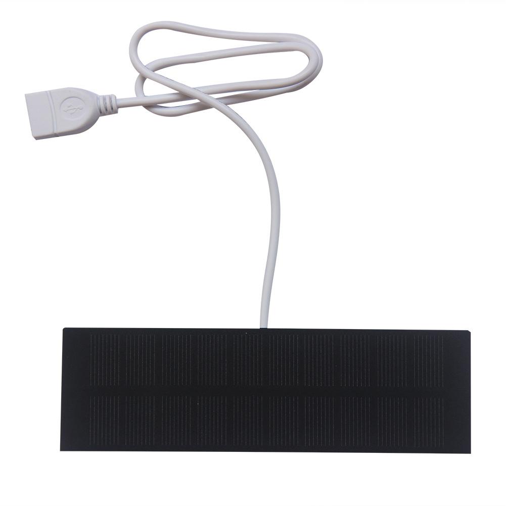 Mini Solar Panel Portable Battery Mobile Phone Charging Bank USB Solar Panel Charger for Mini Fan Power Bank Camping Lanterns