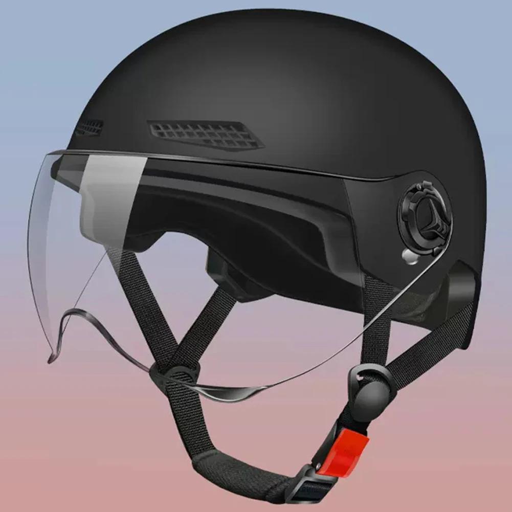 Electric Bike Helmet Lightweight Bicycle Helmet Adjustable Riding Safety Helmet Breathable Cycling Accessories for Summer