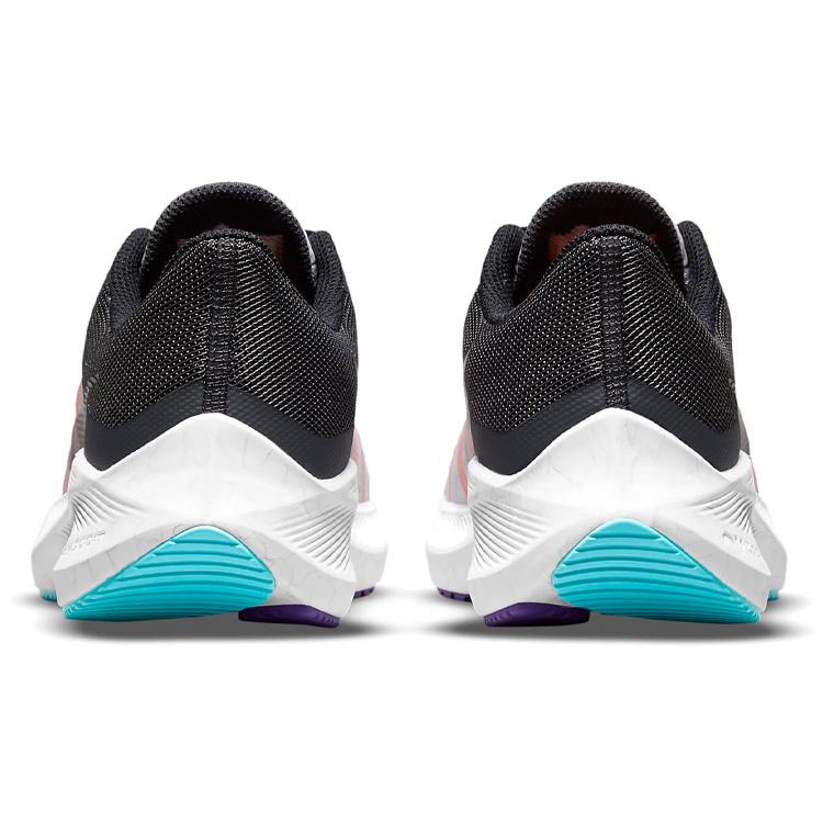Nike Womens Zoom Winflo 8 'White Black' (women's Sizes) White / Black / Dark Smoke Grey / Metallic Silver Running Shoes CW3421 103