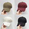 Baseball Cap Men Women Autumn Cotton Embroidered Letter Sun Hat For Casual Sun Protection