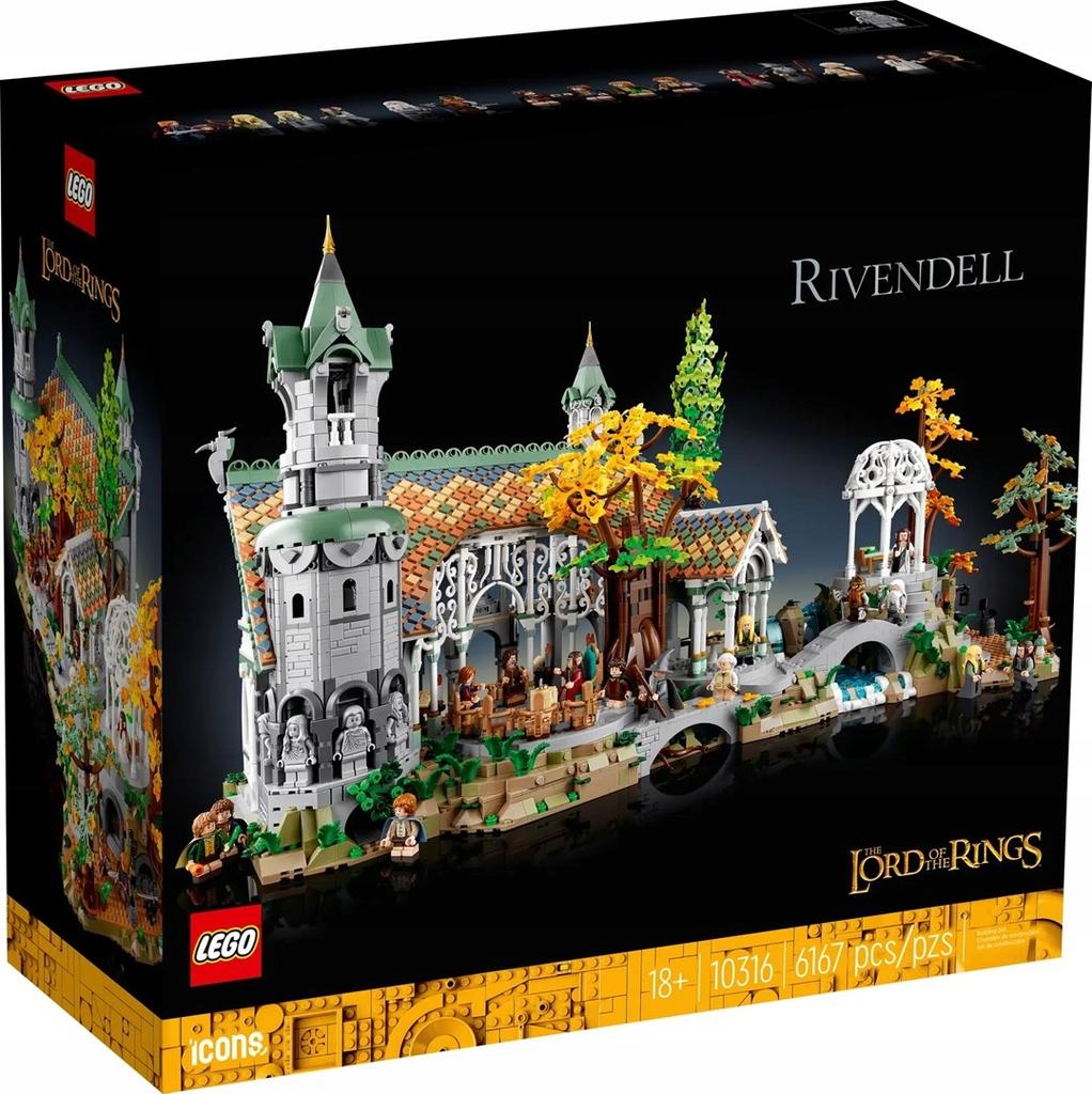 LEGO Icons 10316 - Yüzüklerin Efendisi: Rivendell